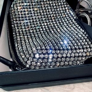 Alexander wang heiress crystal bag - mini pouch